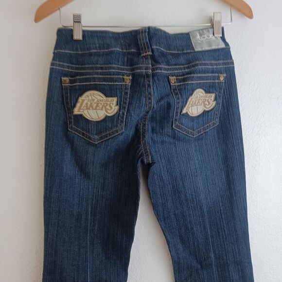 Touch Jeans By Alyssa Milano Nba Lakers Fan Girls size 25 - Picture 8 of 8